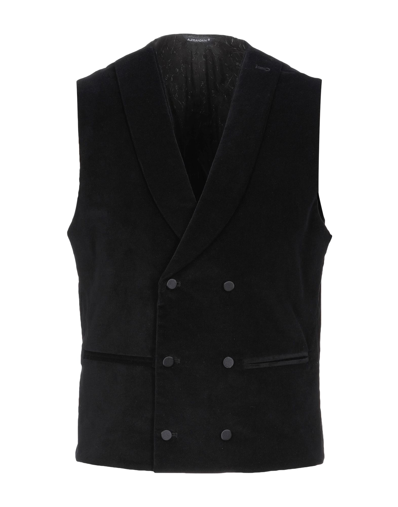 DANIELE ALESSANDRINI Couture-weste Herren Schwarz DANIELE ALESSANDRINI Couture-weste Herren Schwarz von DANIELE ALESSANDRINI