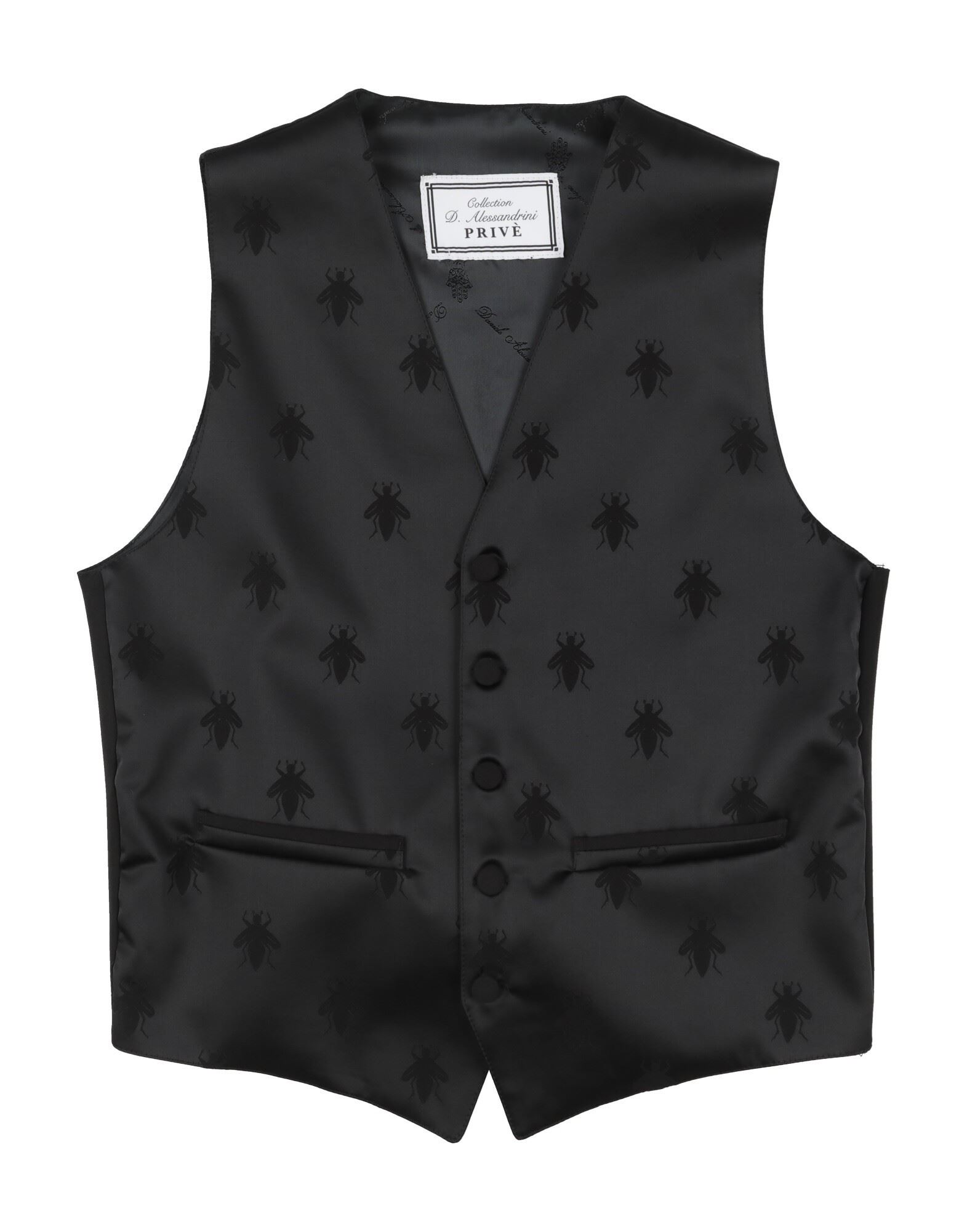 DANIELE ALESSANDRINI Couture-weste Kinder Schwarz von DANIELE ALESSANDRINI