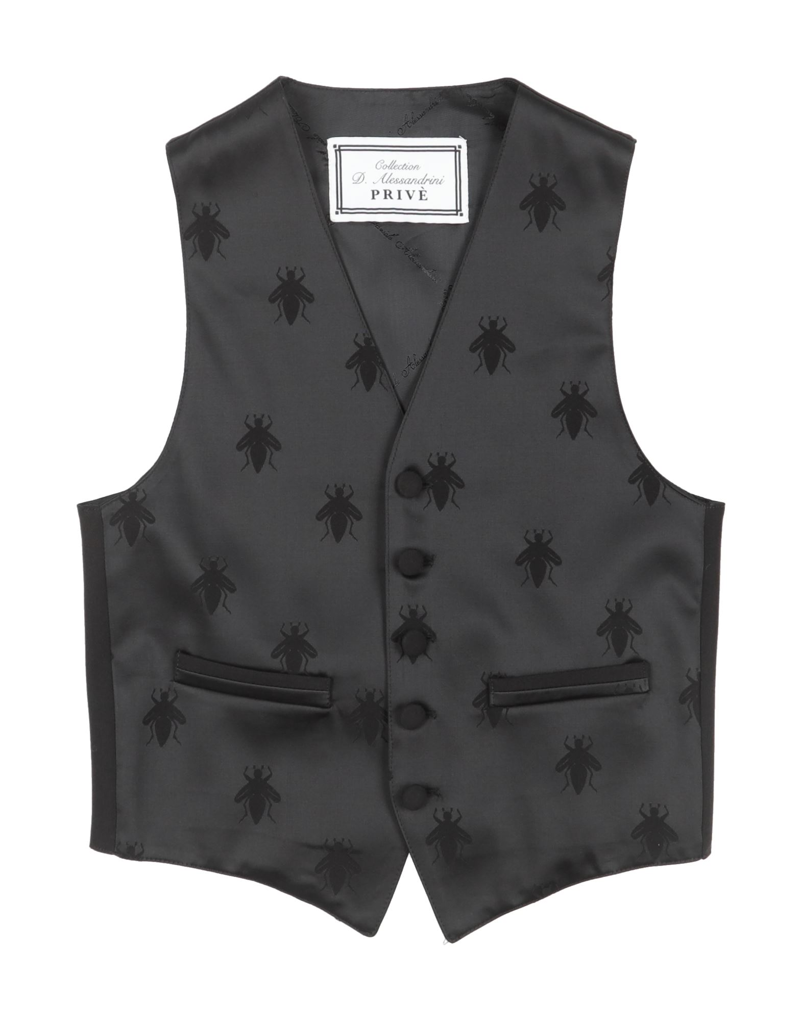 DANIELE ALESSANDRINI Couture-weste Kinder Schwarz von DANIELE ALESSANDRINI