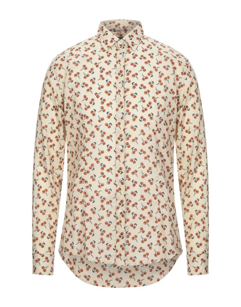 DANIELE ALESSANDRINI Hemd Herren Beige von DANIELE ALESSANDRINI