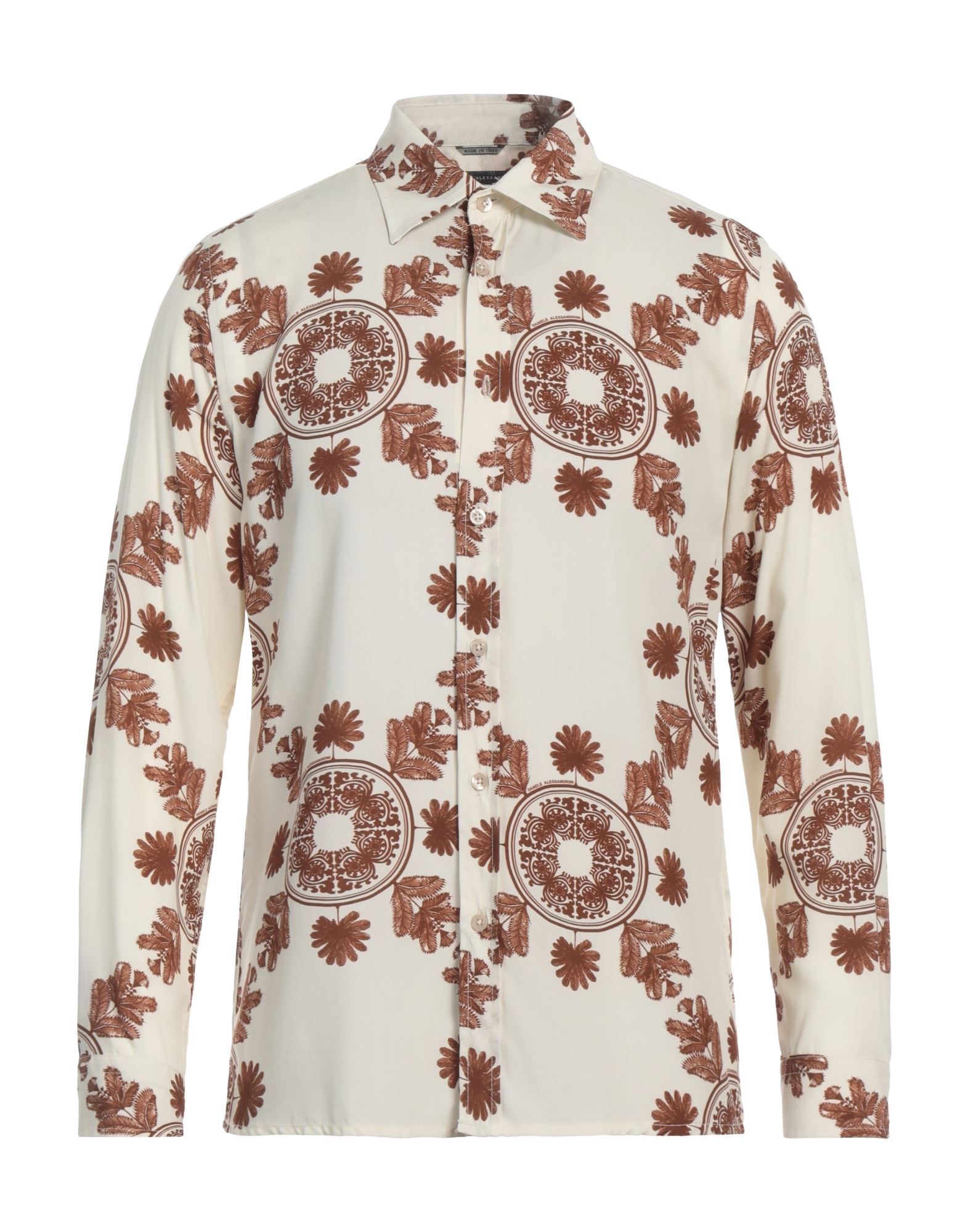 DANIELE ALESSANDRINI Hemd Herren Beige DANIELE ALESSANDRINI Hemd Herren Beige von DANIELE ALESSANDRINI