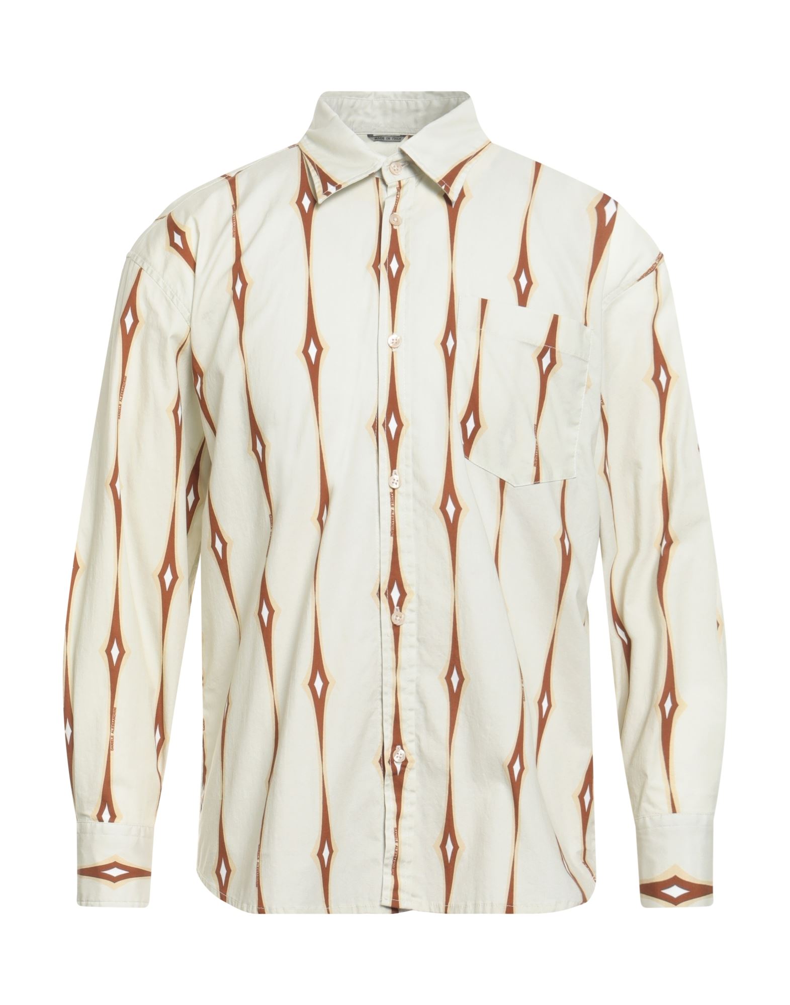DANIELE ALESSANDRINI Hemd Herren Beige DANIELE ALESSANDRINI Hemd Herren Beige von DANIELE ALESSANDRINI