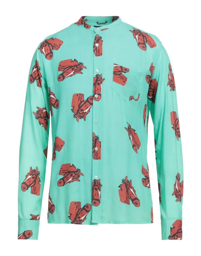 DANIELE ALESSANDRINI Hemd Herren Grün von DANIELE ALESSANDRINI