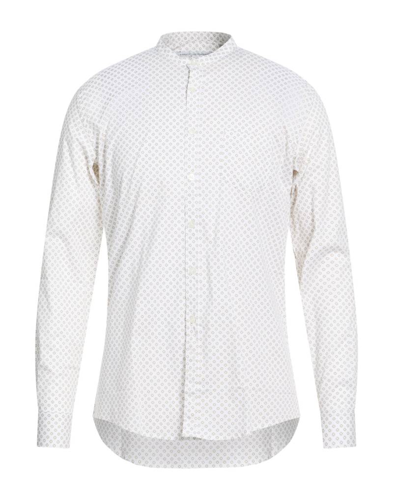 DANIELE ALESSANDRINI Hemd Herren Off white von DANIELE ALESSANDRINI