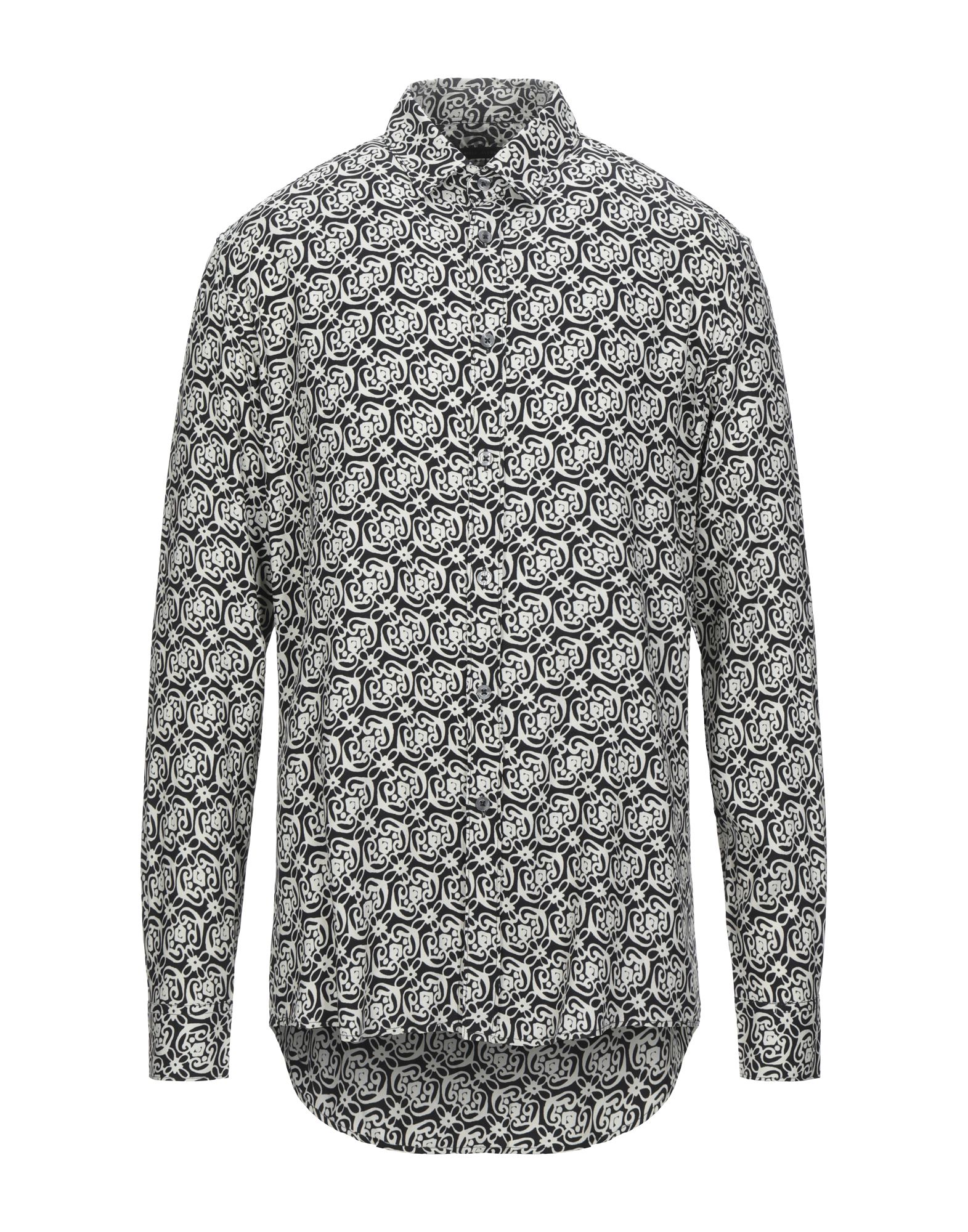 DANIELE ALESSANDRINI Hemd Herren Schwarz von DANIELE ALESSANDRINI