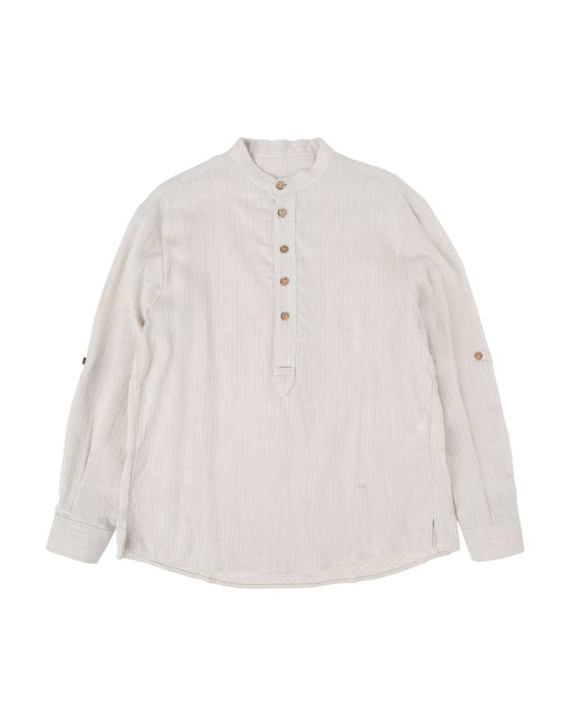 DANIELE ALESSANDRINI Hemd Kinder Beige von DANIELE ALESSANDRINI