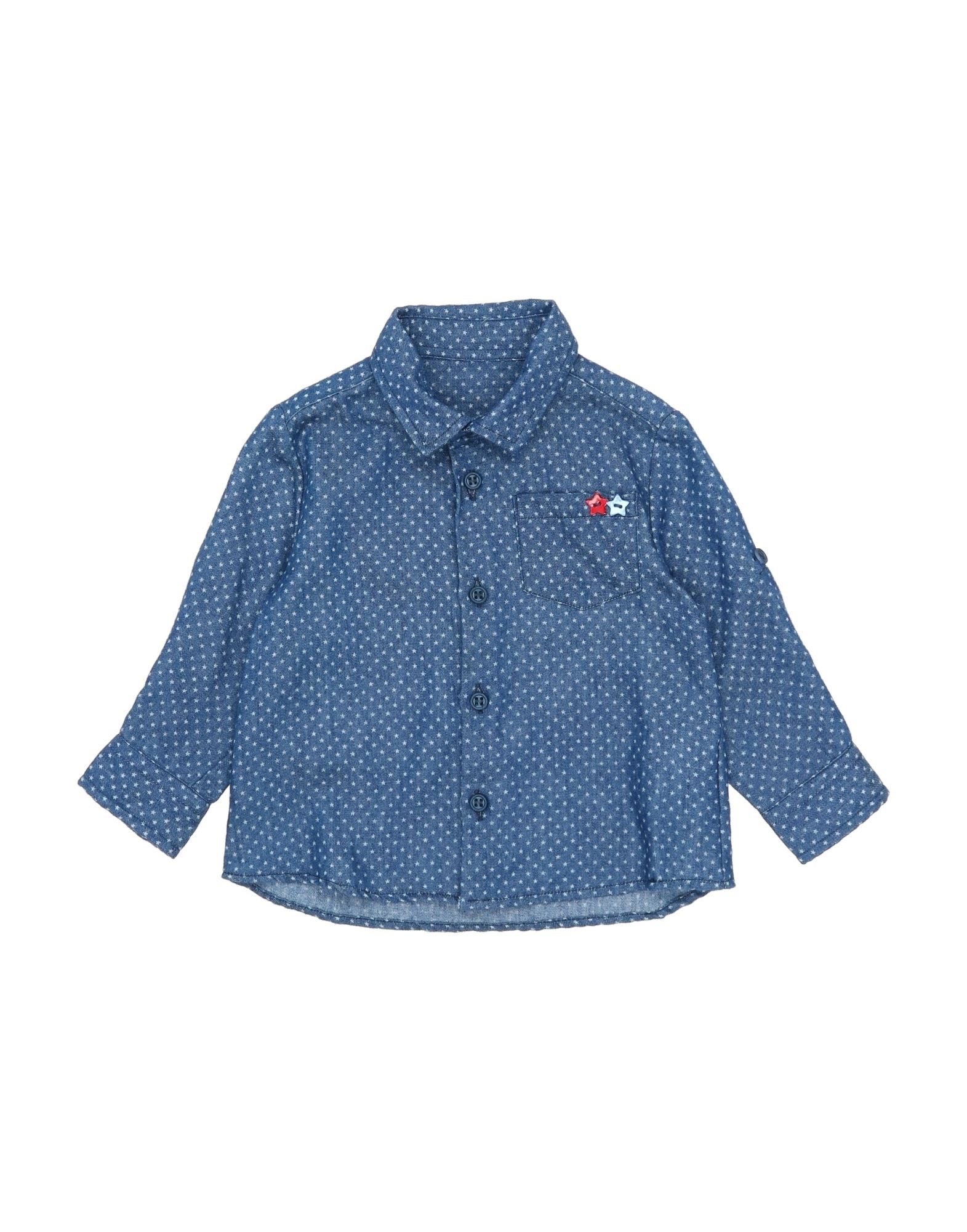 DANIELE ALESSANDRINI Jeanshemd Kinder Blau von DANIELE ALESSANDRINI