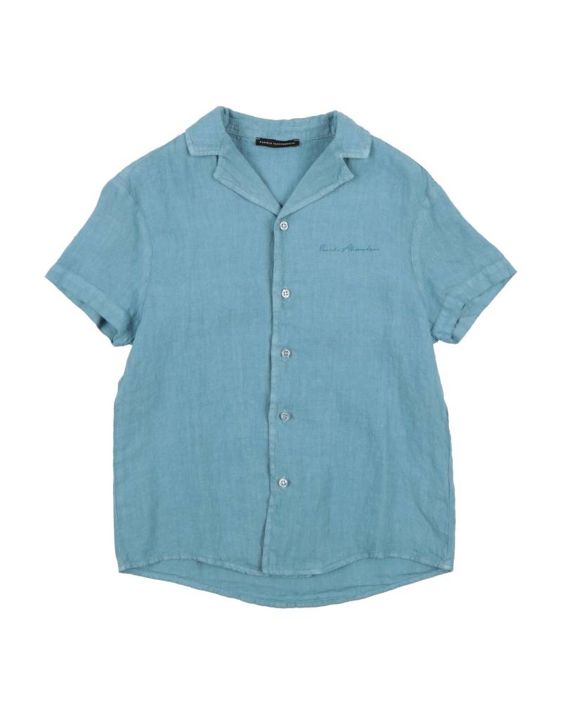 DANIELE ALESSANDRINI Hemd Kinder Hellblau von DANIELE ALESSANDRINI