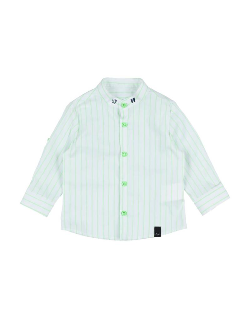 DANIELE ALESSANDRINI Hemd Kinder Limettengrün von DANIELE ALESSANDRINI
