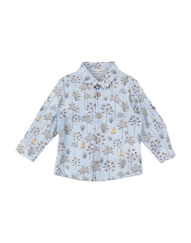 DANIELE ALESSANDRINI Hemd Kinder Himmelblau von DANIELE ALESSANDRINI