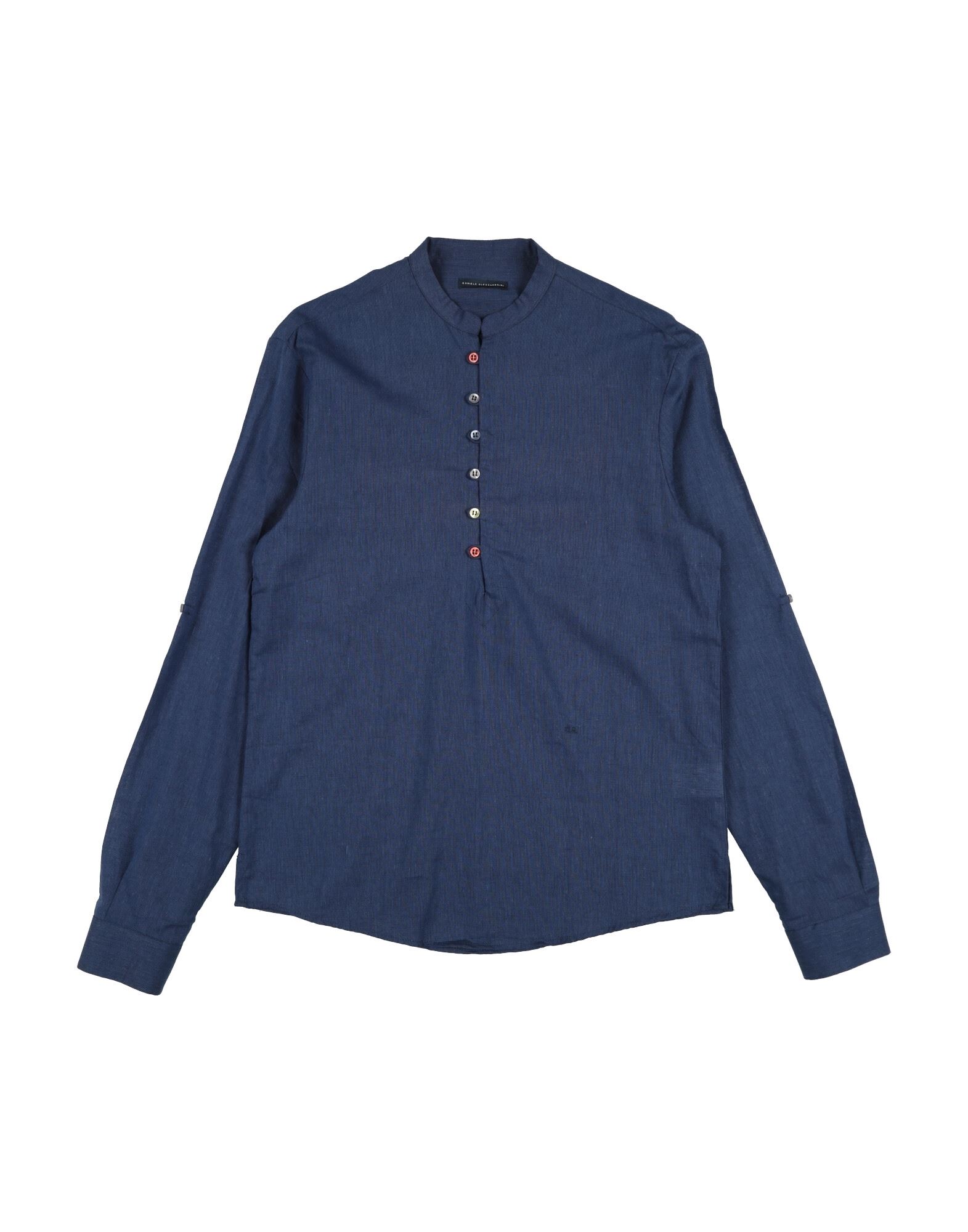 DANIELE ALESSANDRINI Hemd Kinder Marineblau von DANIELE ALESSANDRINI