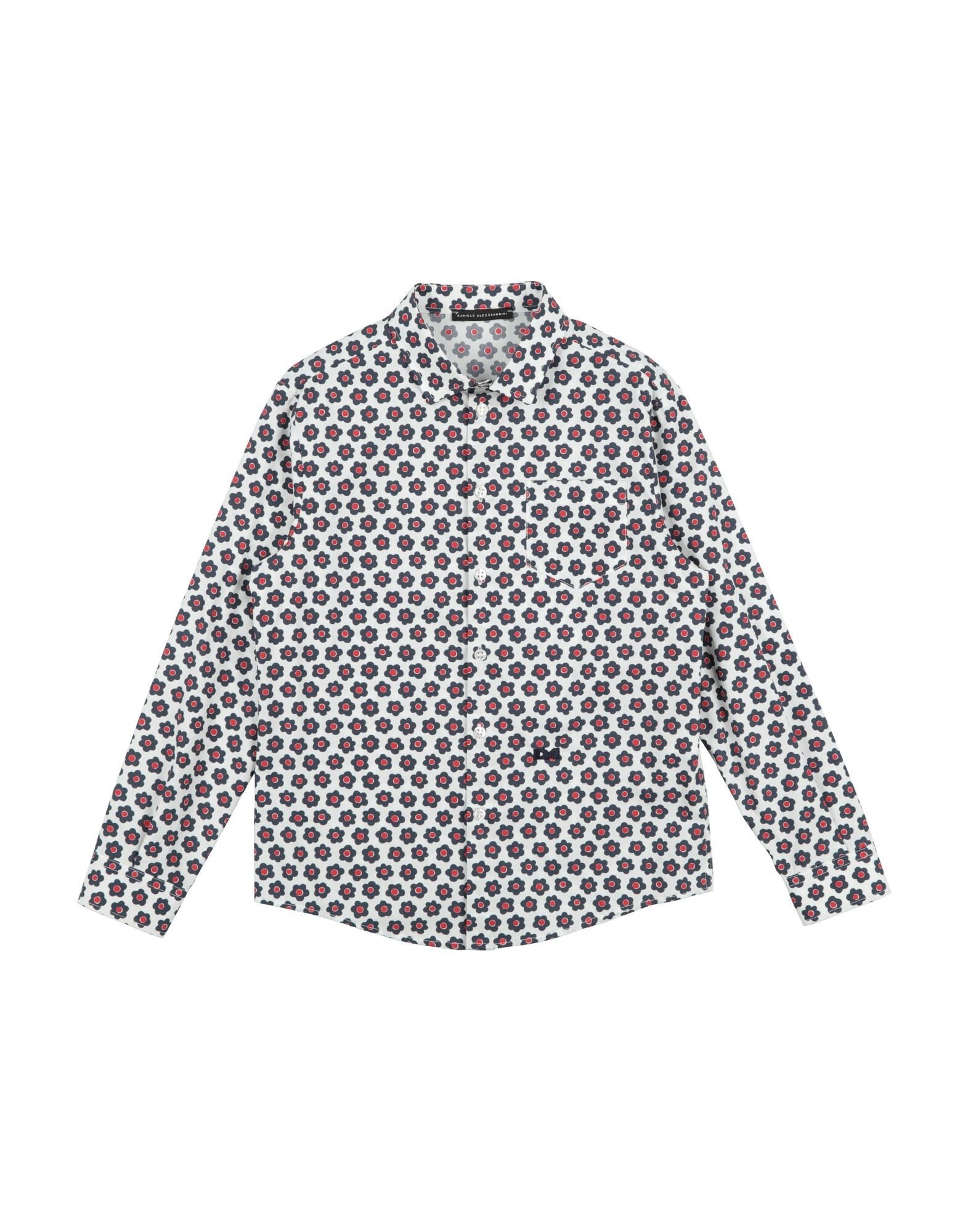 DANIELE ALESSANDRINI Hemd Kinder Marineblau von DANIELE ALESSANDRINI