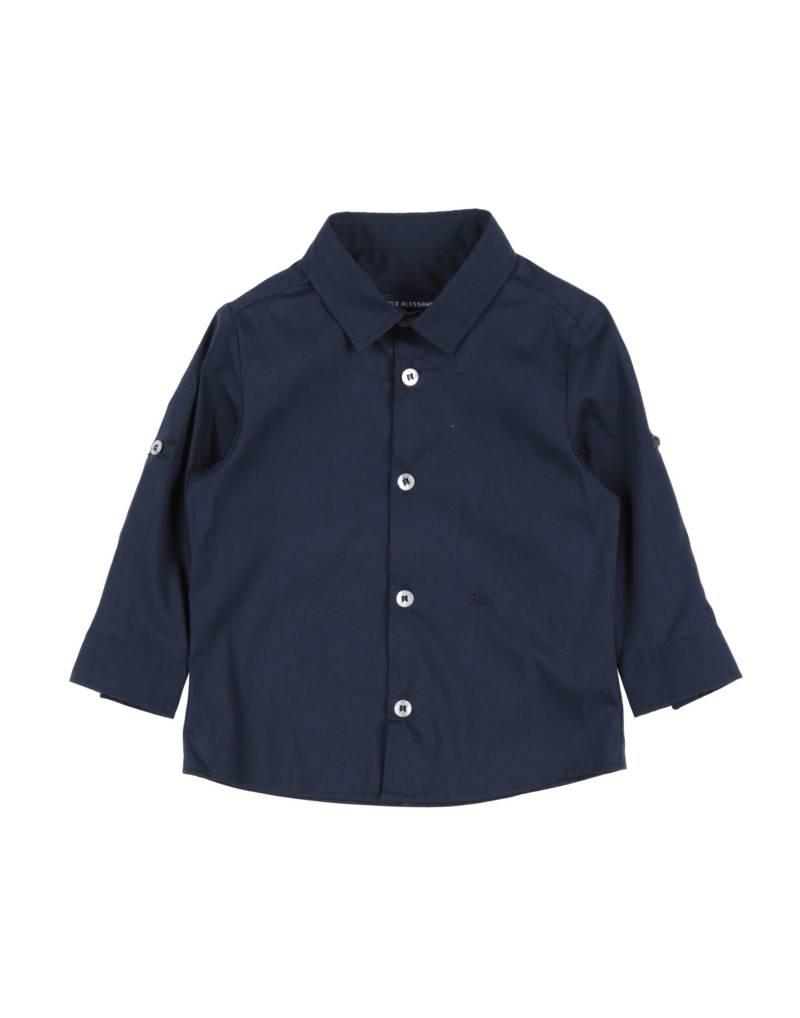 DANIELE ALESSANDRINI Hemd Kinder Nachtblau von DANIELE ALESSANDRINI