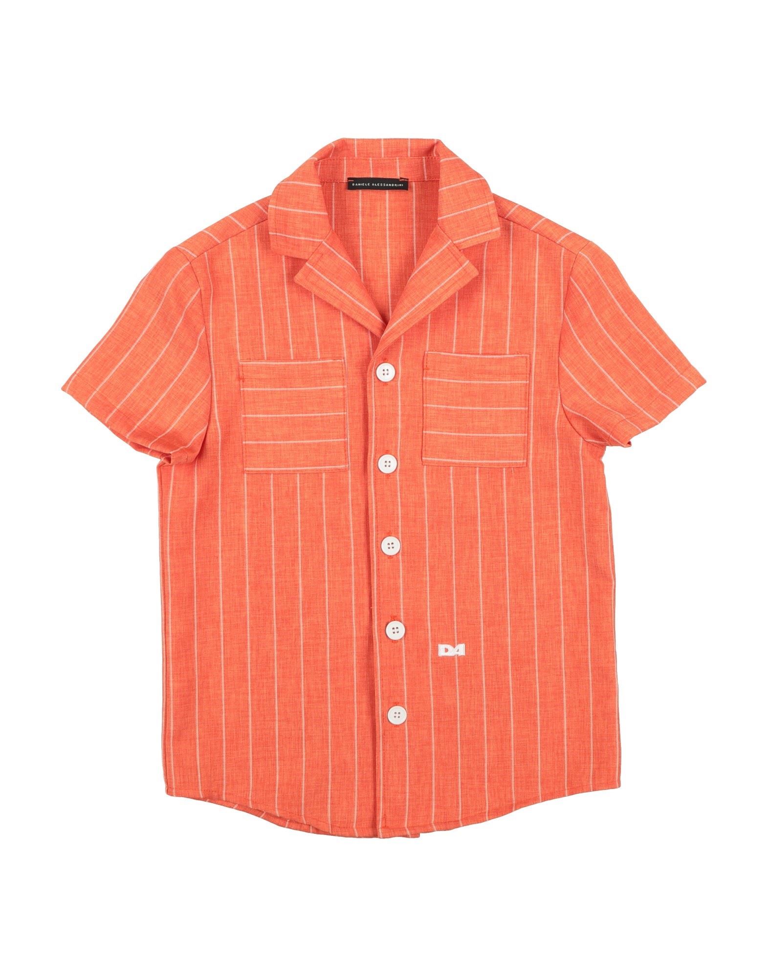 DANIELE ALESSANDRINI Hemd Kinder Orange von DANIELE ALESSANDRINI