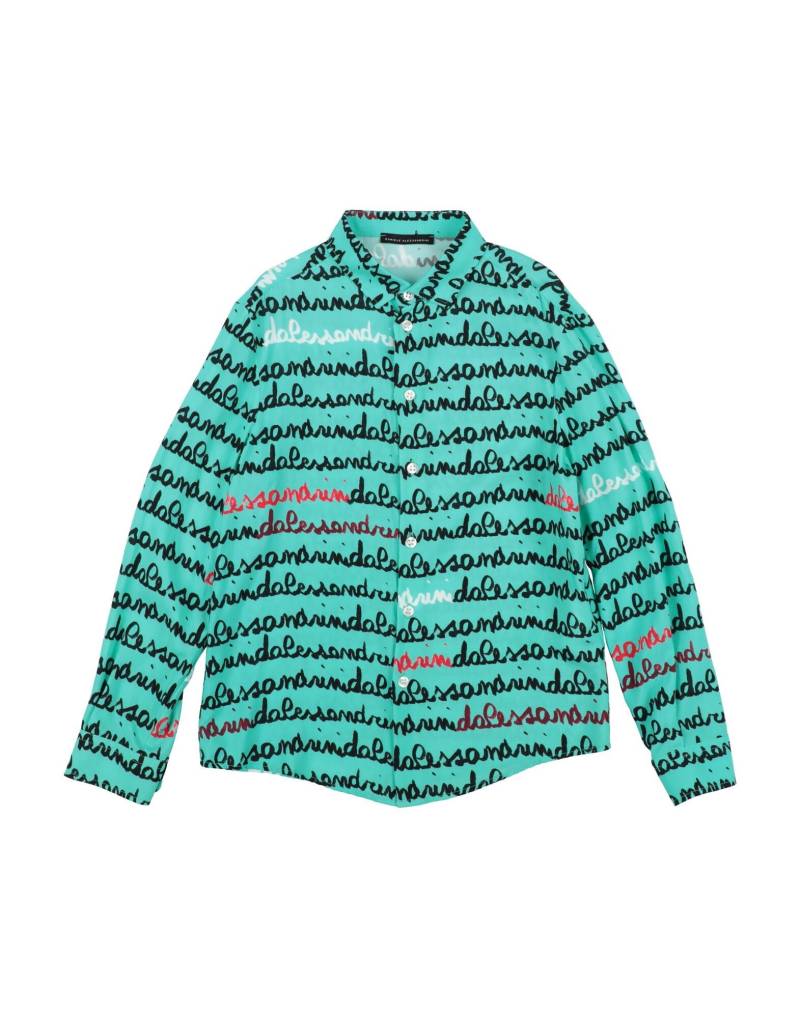 DANIELE ALESSANDRINI Hemd Kinder Säuregrün von DANIELE ALESSANDRINI