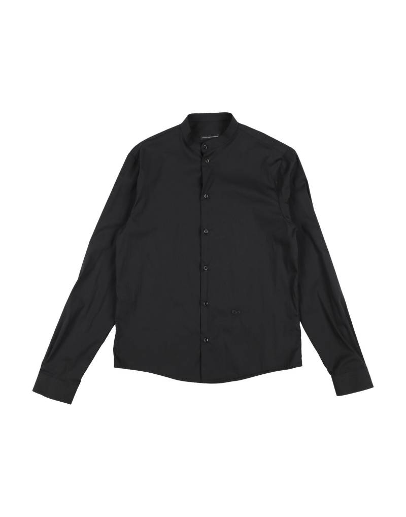 DANIELE ALESSANDRINI Hemd Kinder Schwarz von DANIELE ALESSANDRINI