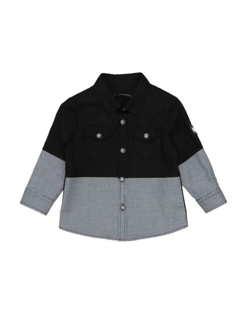 DANIELE ALESSANDRINI Hemd Kinder Schwarz von DANIELE ALESSANDRINI