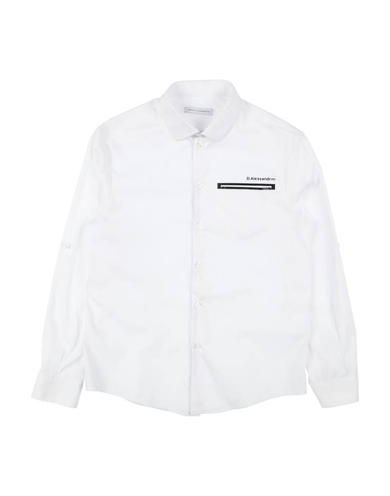 DANIELE ALESSANDRINI Hemd Kinder Weiß von DANIELE ALESSANDRINI