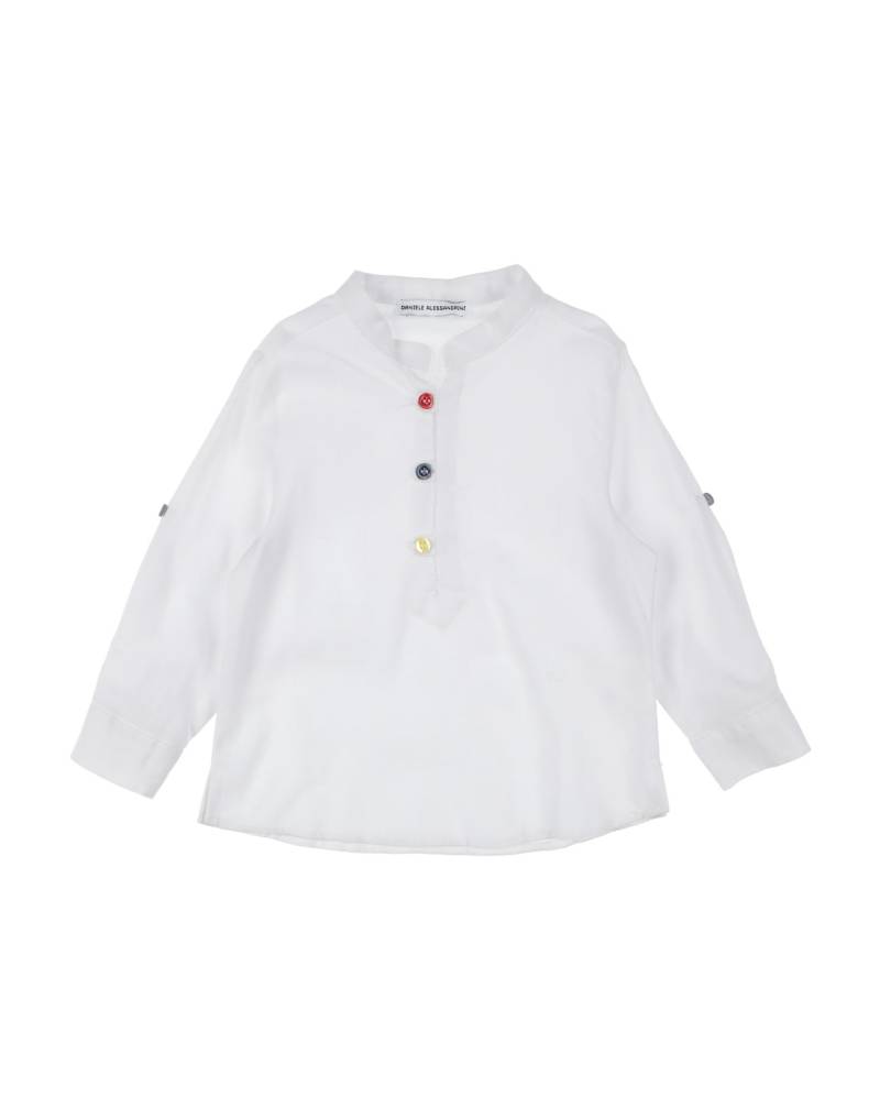 DANIELE ALESSANDRINI Hemd Kinder Weiß von DANIELE ALESSANDRINI