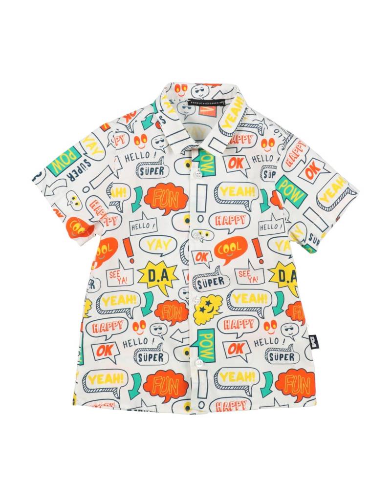 DANIELE ALESSANDRINI Hemd Kinder Weiß von DANIELE ALESSANDRINI