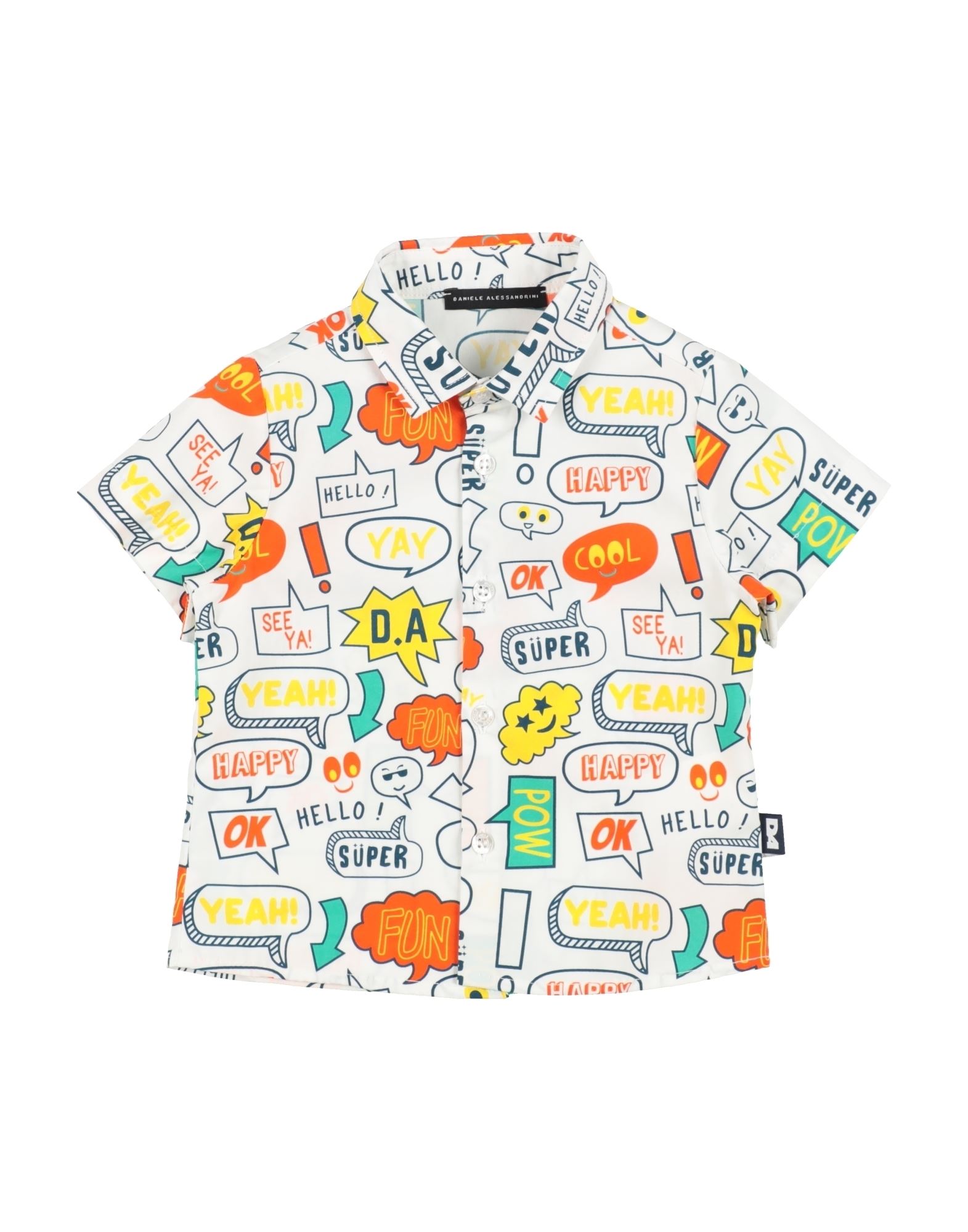 DANIELE ALESSANDRINI Hemd Kinder Weiß von DANIELE ALESSANDRINI