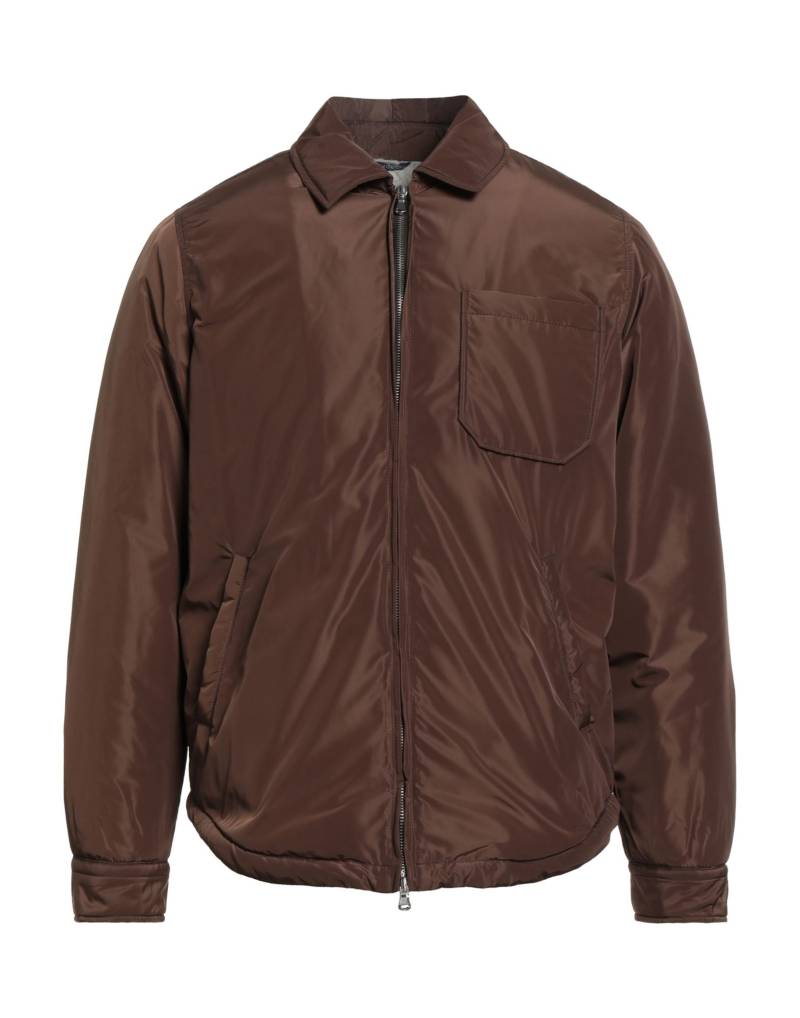 DANIELE ALESSANDRINI Jacke & Anorak Herren Braun von DANIELE ALESSANDRINI