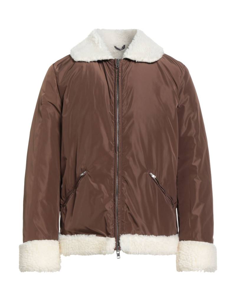 DANIELE ALESSANDRINI Jacke & Anorak Herren Braun von DANIELE ALESSANDRINI