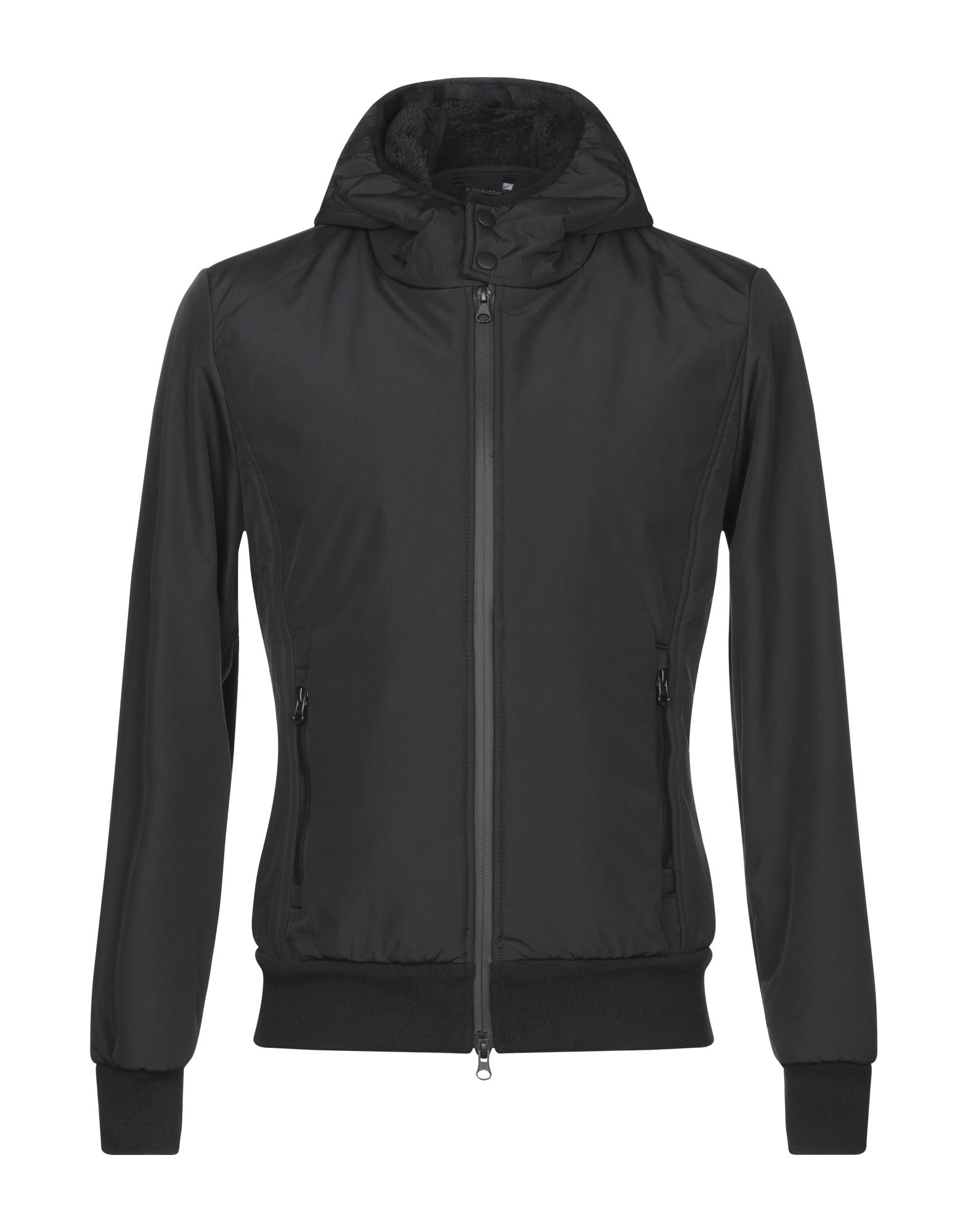 DANIELE ALESSANDRINI Jacke & Anorak Herren Schwarz von DANIELE ALESSANDRINI