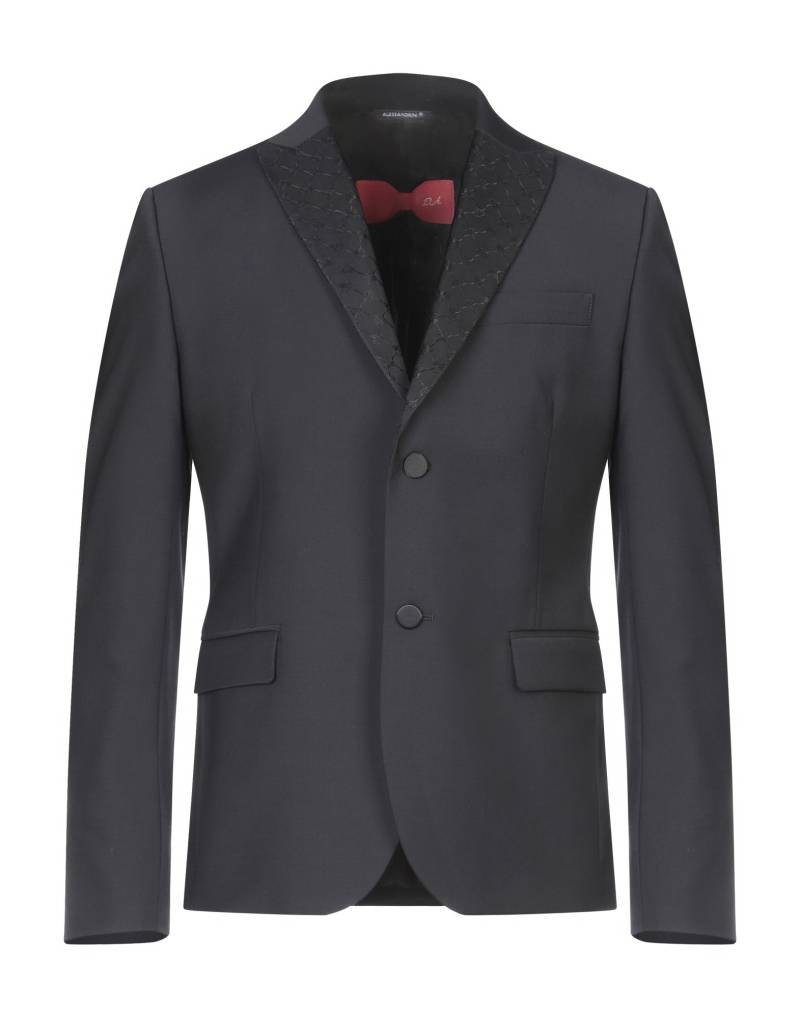 DANIELE ALESSANDRINI Blazer Herren Schwarz von DANIELE ALESSANDRINI
