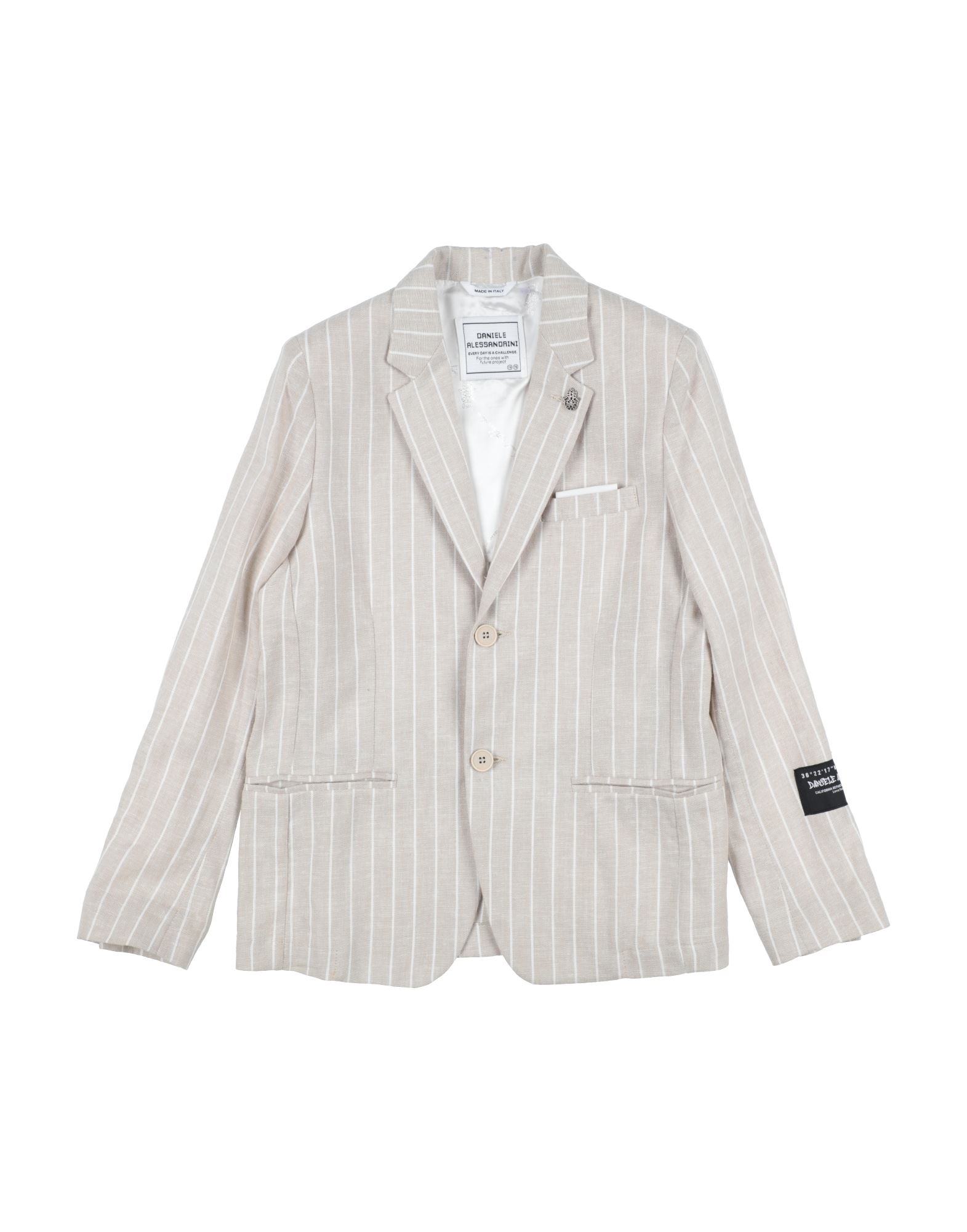 DANIELE ALESSANDRINI Blazer Kinder Beige von DANIELE ALESSANDRINI