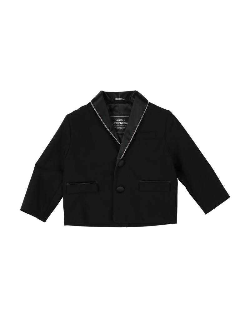 DANIELE ALESSANDRINI Blazer Kinder Schwarz von DANIELE ALESSANDRINI