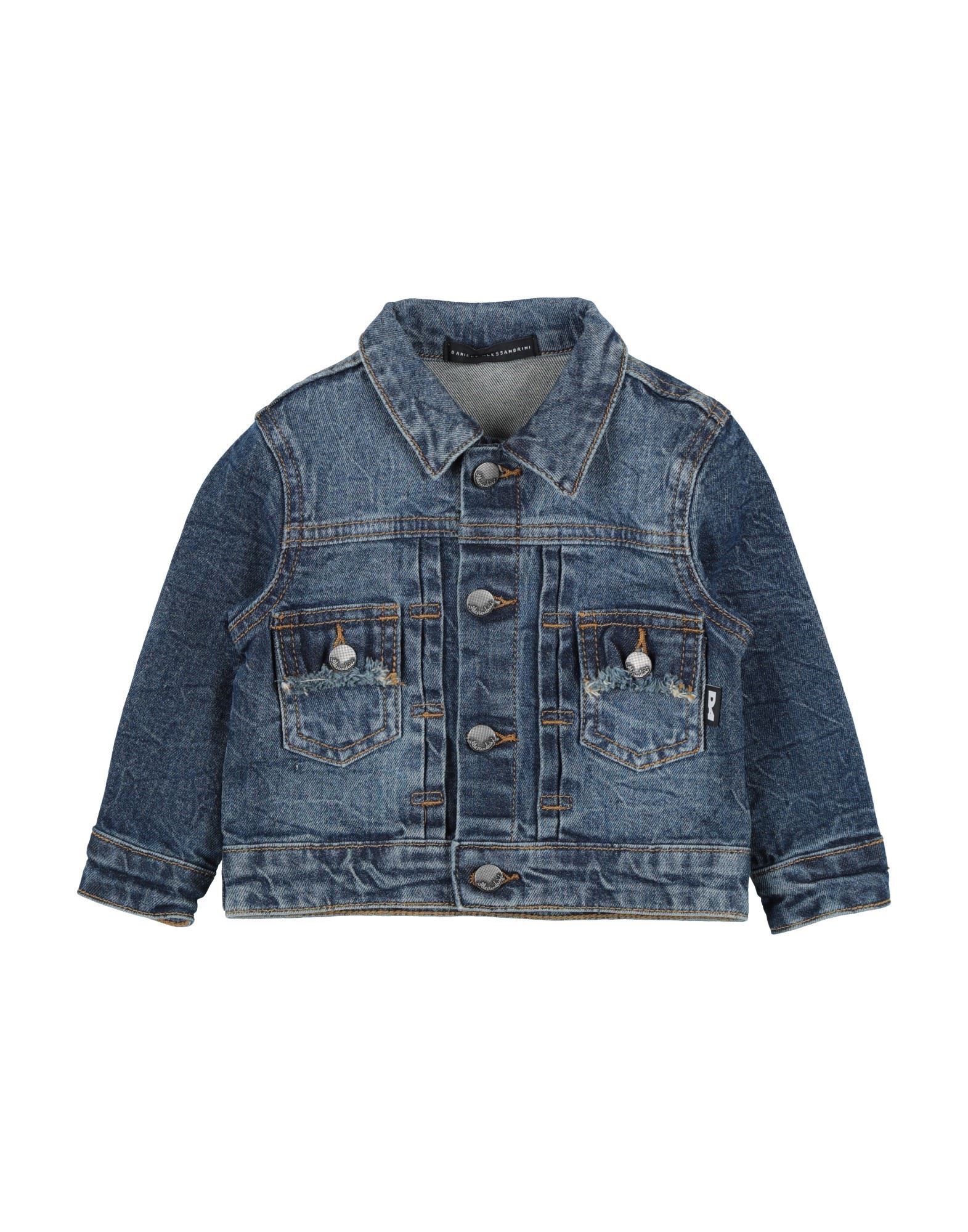 DANIELE ALESSANDRINI Jeansjacke/-mantel Kinder Blau von DANIELE ALESSANDRINI