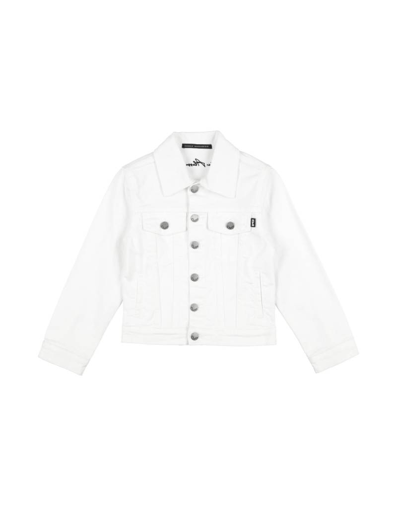 DANIELE ALESSANDRINI Jeansjacke/-mantel Kinder Weiß von DANIELE ALESSANDRINI