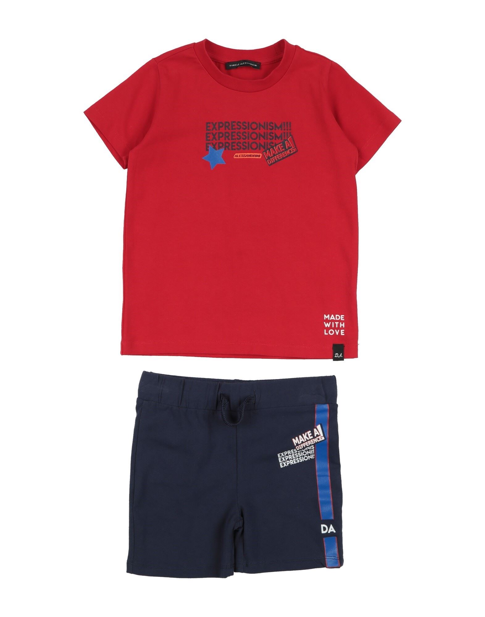 DANIELE ALESSANDRINI Kombi-set Kinder Rot von DANIELE ALESSANDRINI