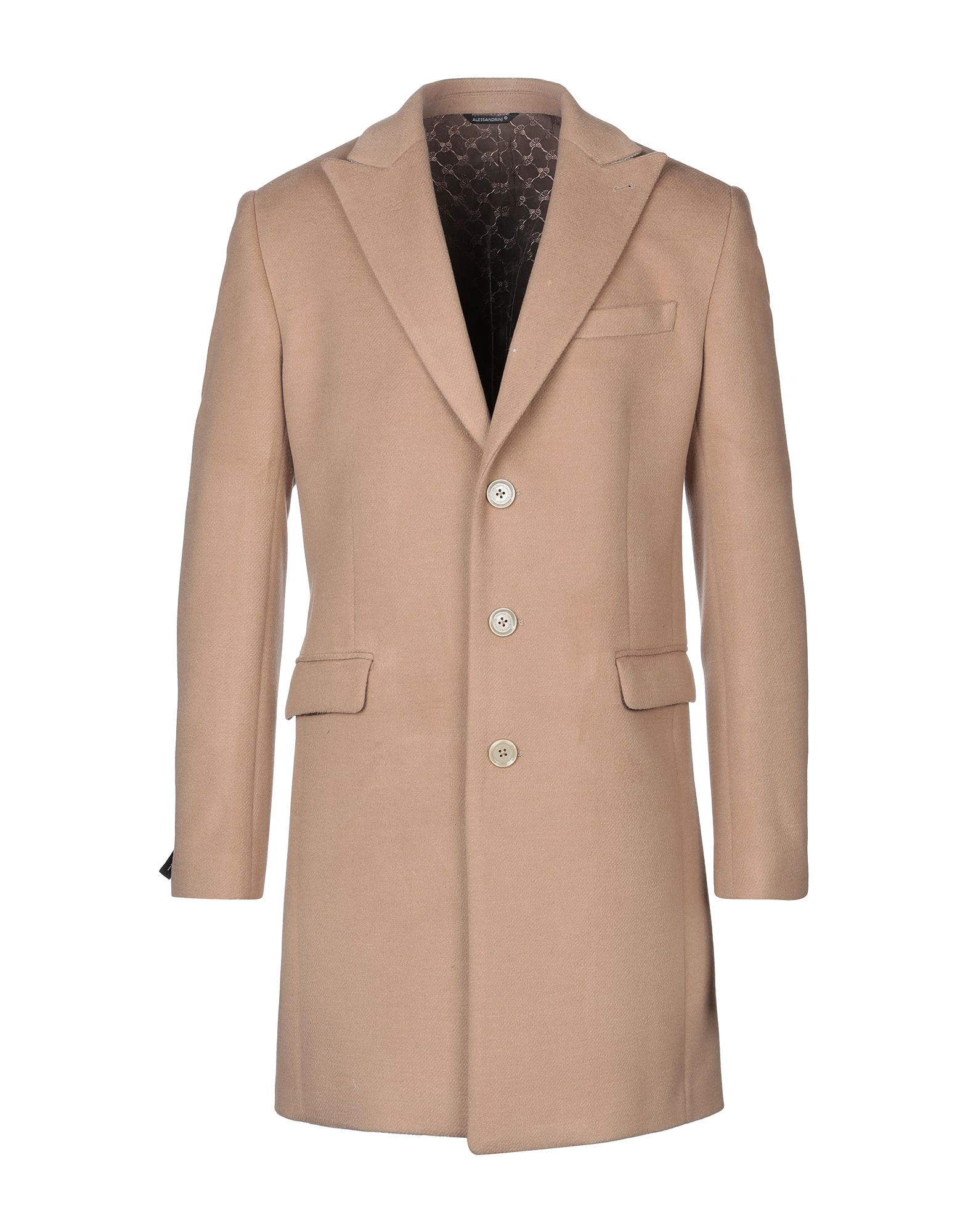 DANIELE ALESSANDRINI Mantel Herren Kamel von DANIELE ALESSANDRINI