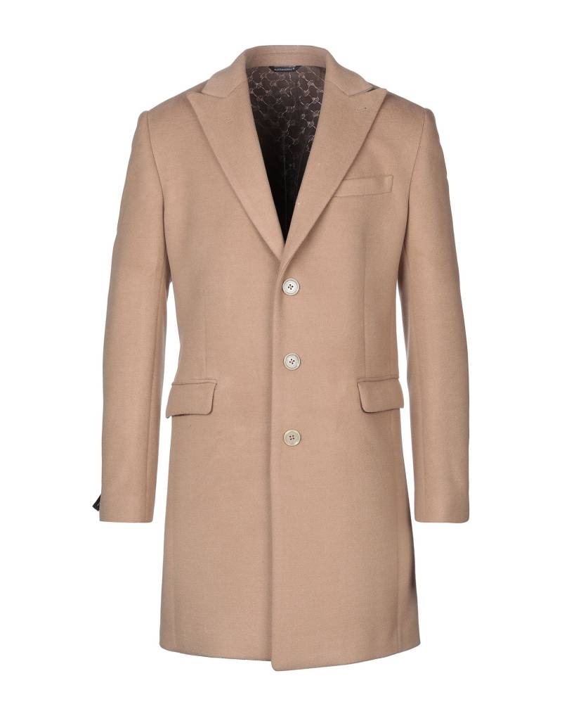 DANIELE ALESSANDRINI Mantel Herren Kamel von DANIELE ALESSANDRINI