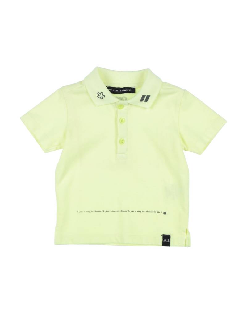 DANIELE ALESSANDRINI Poloshirt Kinder Gelb von DANIELE ALESSANDRINI