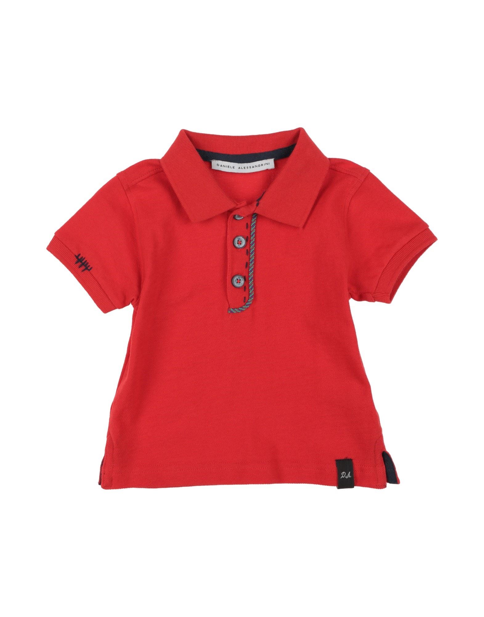 DANIELE ALESSANDRINI Poloshirt Kinder Rot von DANIELE ALESSANDRINI