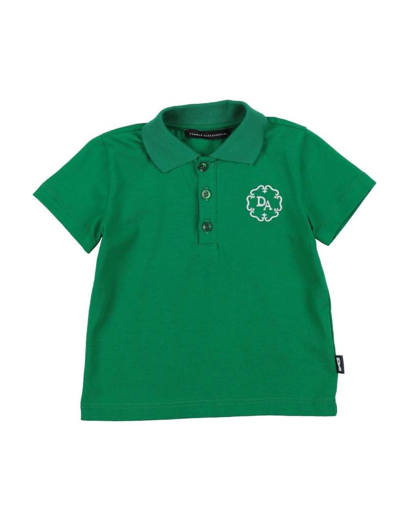 DANIELE ALESSANDRINI Poloshirt Kinder Smaragdgrün von DANIELE ALESSANDRINI