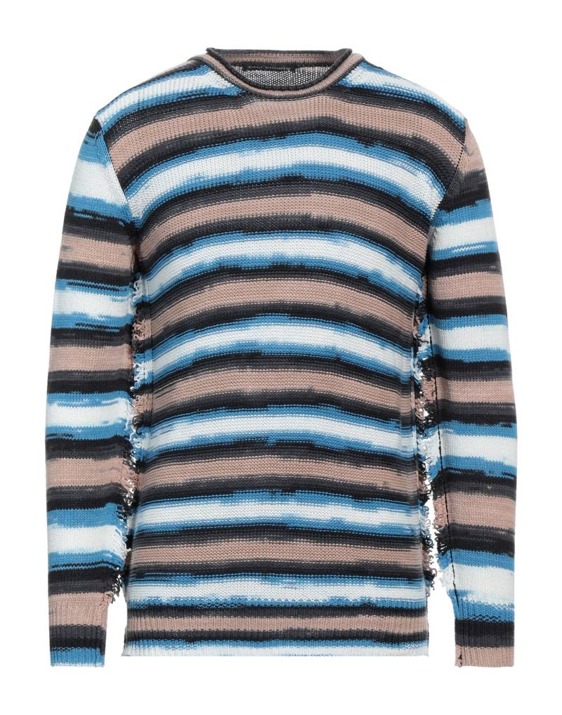 DANIELE ALESSANDRINI Pullover Herren Azurblau von DANIELE ALESSANDRINI