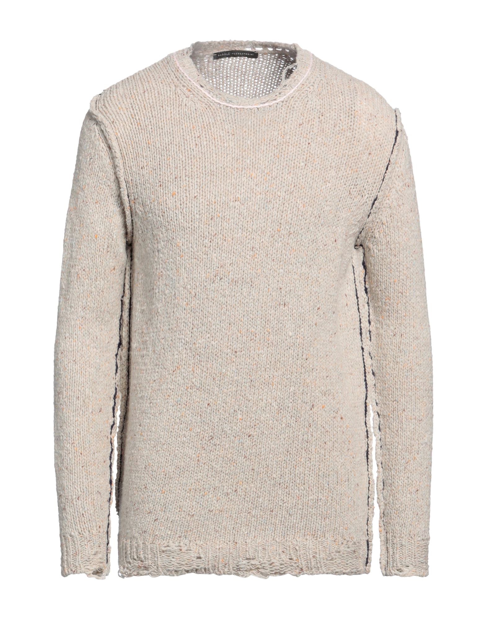 DANIELE ALESSANDRINI Pullover Herren Beige von DANIELE ALESSANDRINI