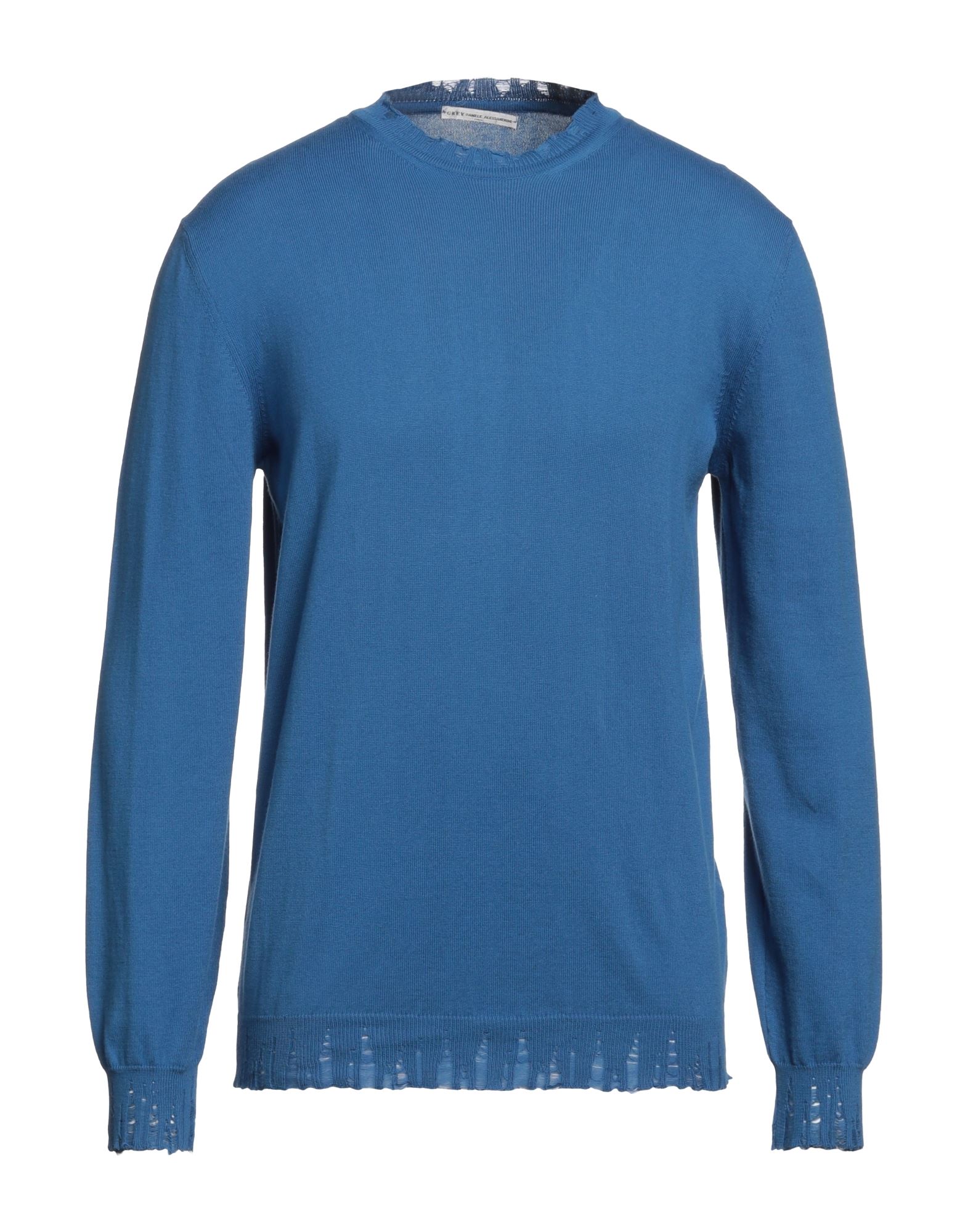 DANIELE ALESSANDRINI Pullover Herren Blau von DANIELE ALESSANDRINI