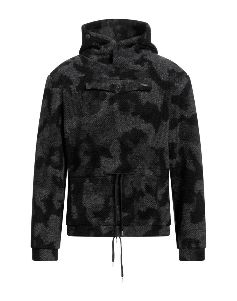 DANIELE ALESSANDRINI Pullover Herren Braungrau von DANIELE ALESSANDRINI