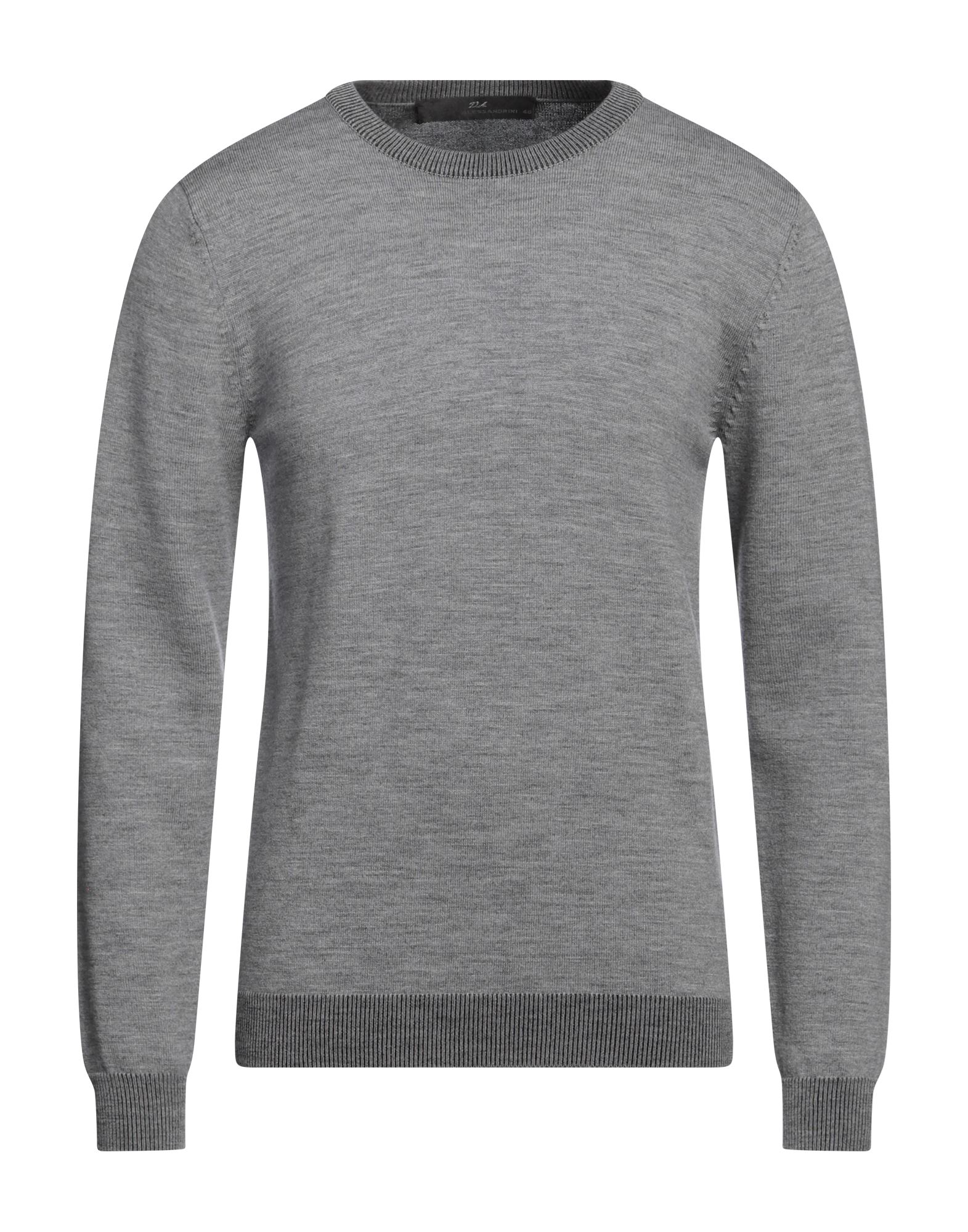 DANIELE ALESSANDRINI Pullover Herren Hellgrau von DANIELE ALESSANDRINI