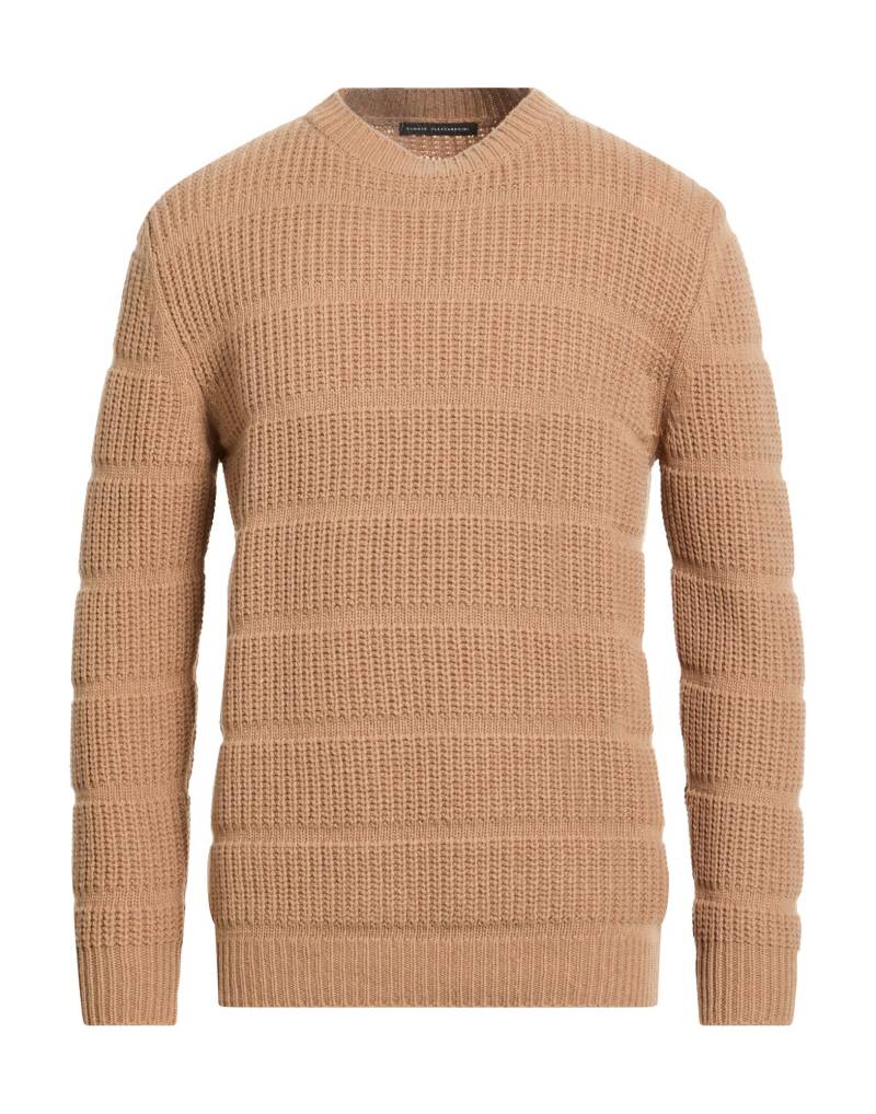 DANIELE ALESSANDRINI Pullover Herren Kamel von DANIELE ALESSANDRINI