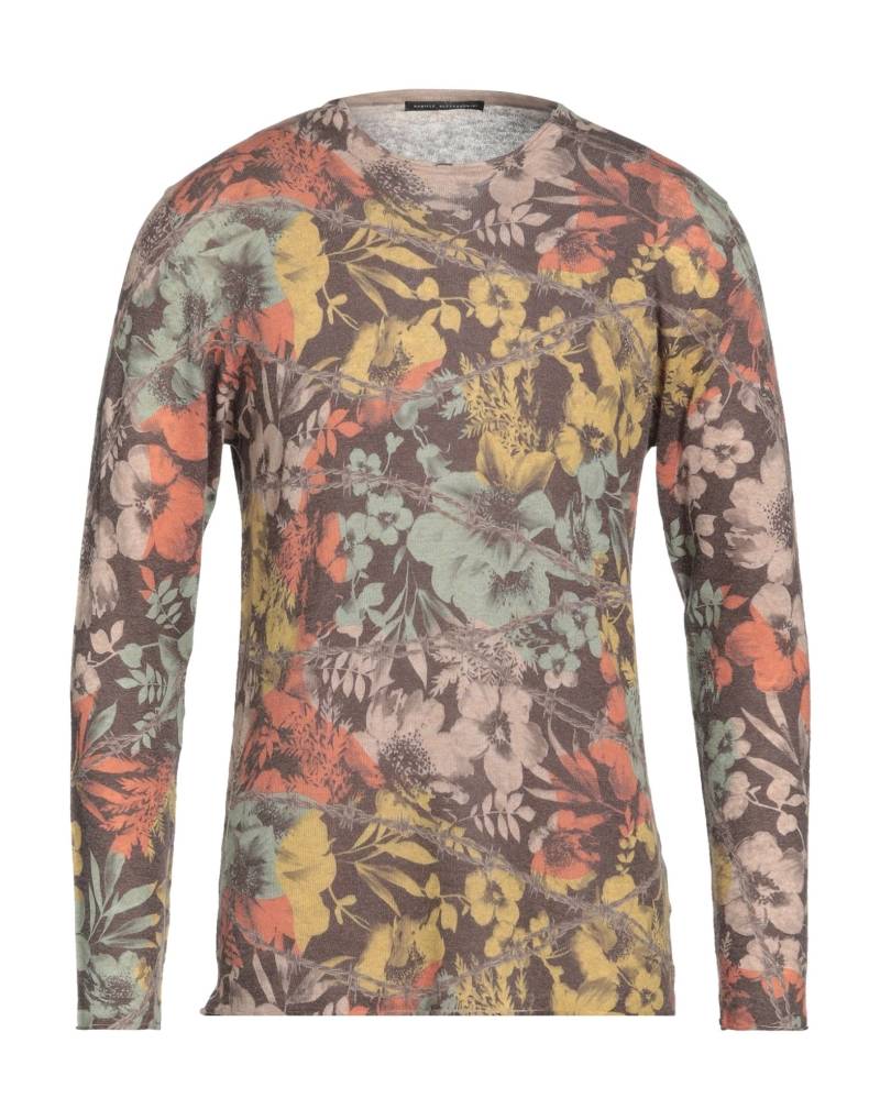 DANIELE ALESSANDRINI Pullover Herren Khaki von DANIELE ALESSANDRINI