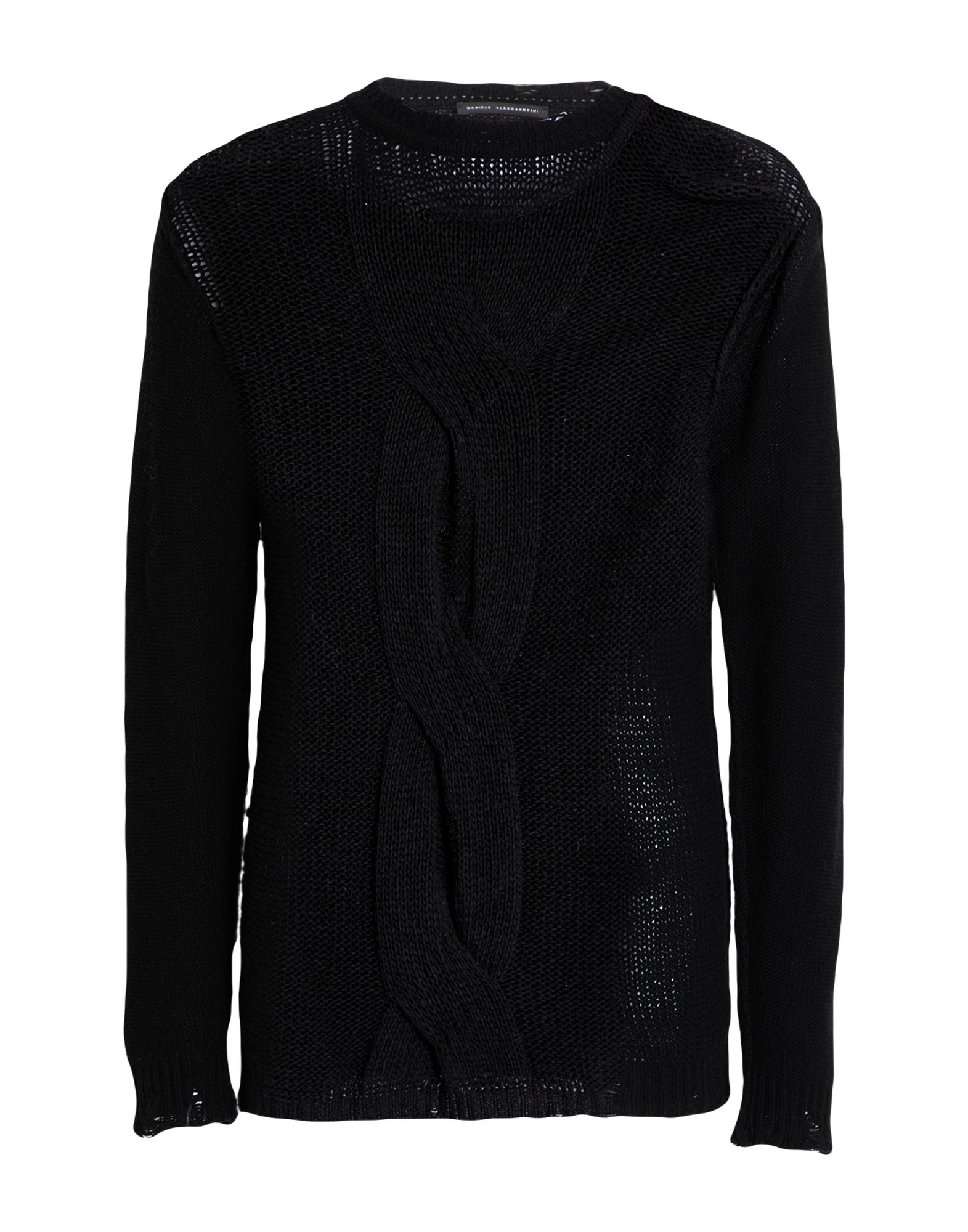 DANIELE ALESSANDRINI Pullover Herren Schwarz DANIELE ALESSANDRINI Pullover Herren Schwarz von DANIELE ALESSANDRINI