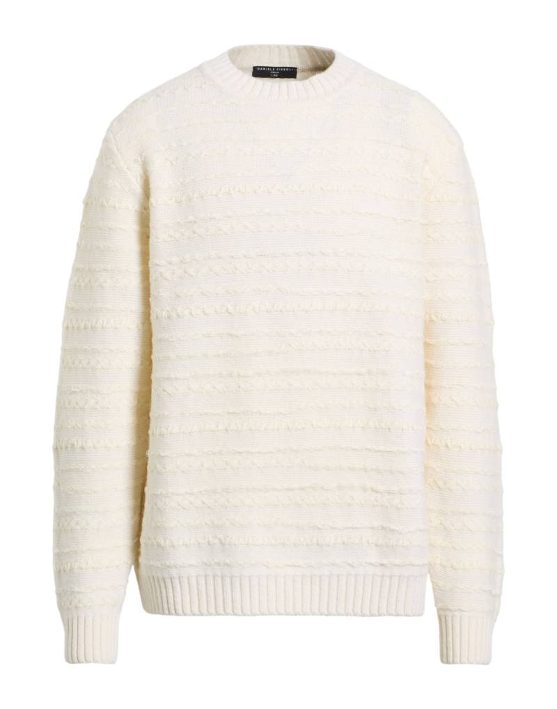 DANIELE ALESSANDRINI Pullover Herren Weiß von DANIELE ALESSANDRINI