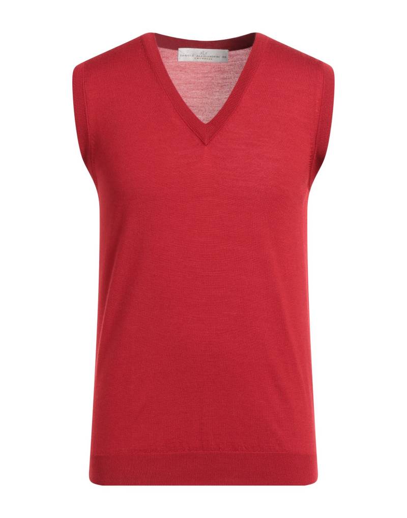 DANIELE ALESSANDRINI Pullover Herren Ziegelrot von DANIELE ALESSANDRINI