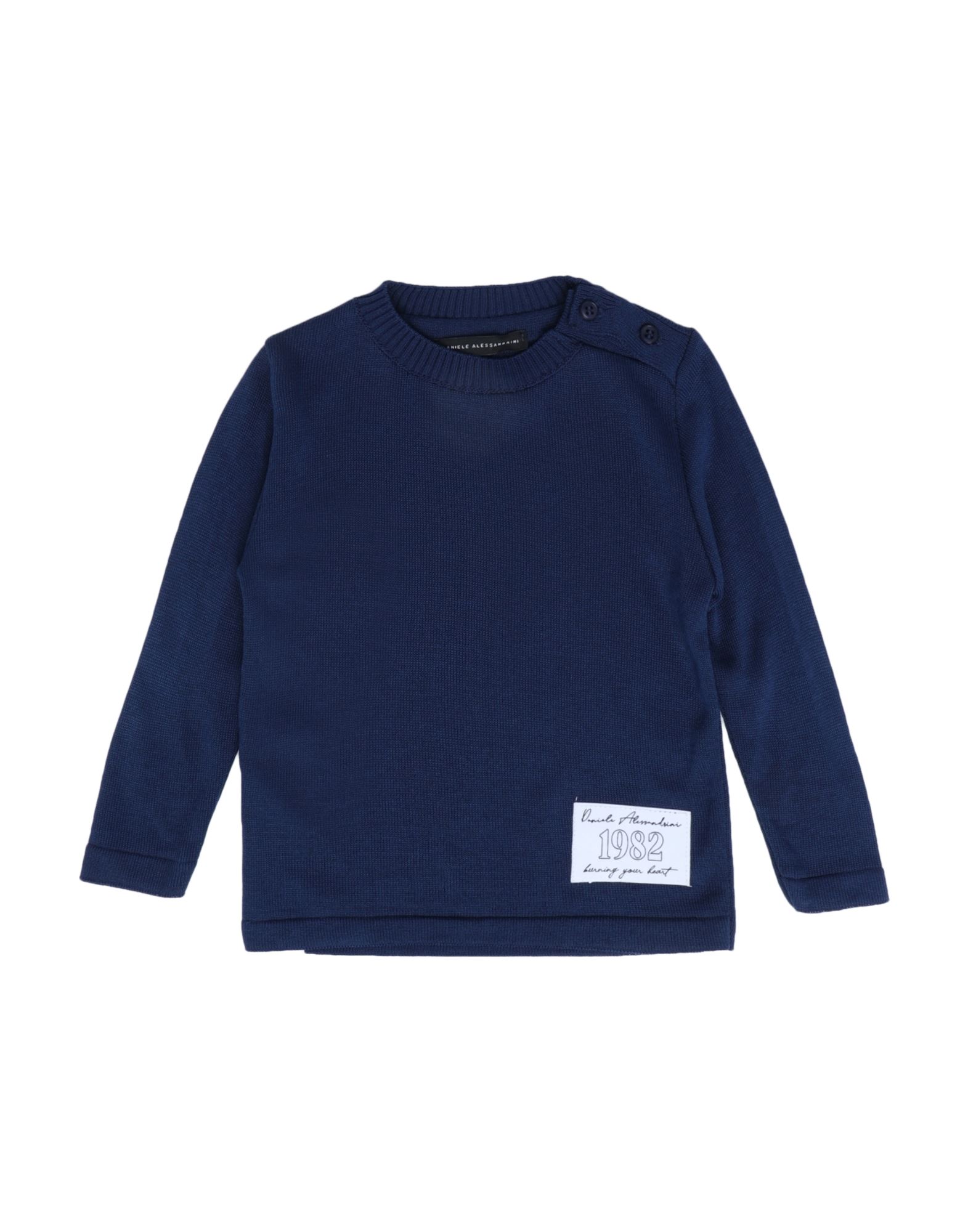 DANIELE ALESSANDRINI Pullover Kinder Blau von DANIELE ALESSANDRINI